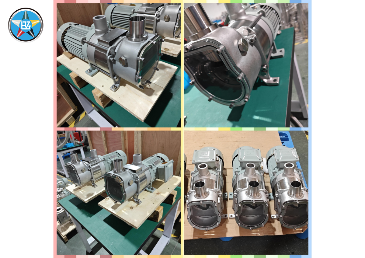 HZT029015001 15MBD vacuum pump onboard installation