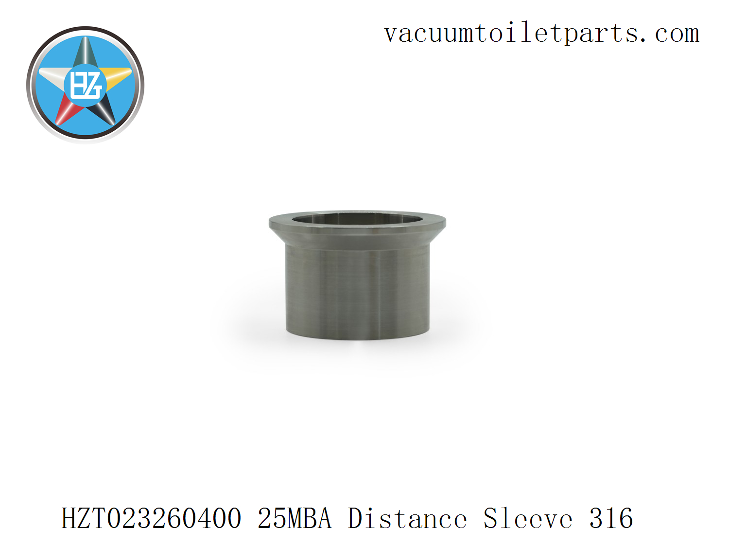 End face of HZT023260400 spacer sleeve