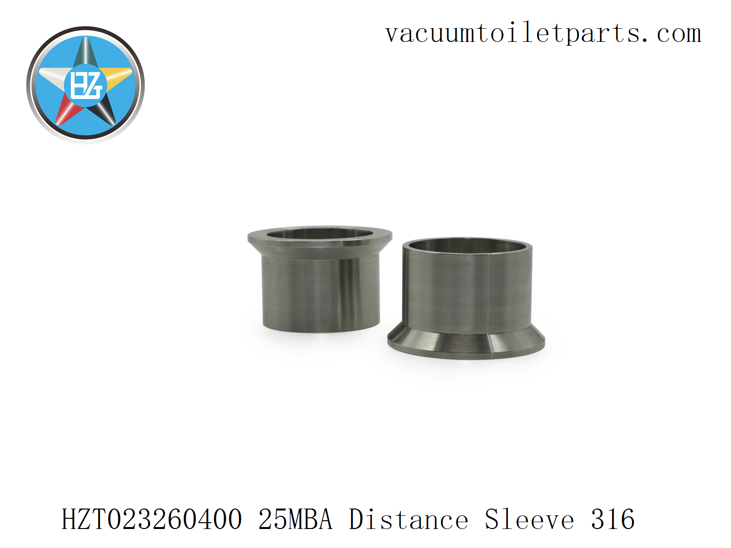 Inner bore detail of HZT023260400 distance sleeve