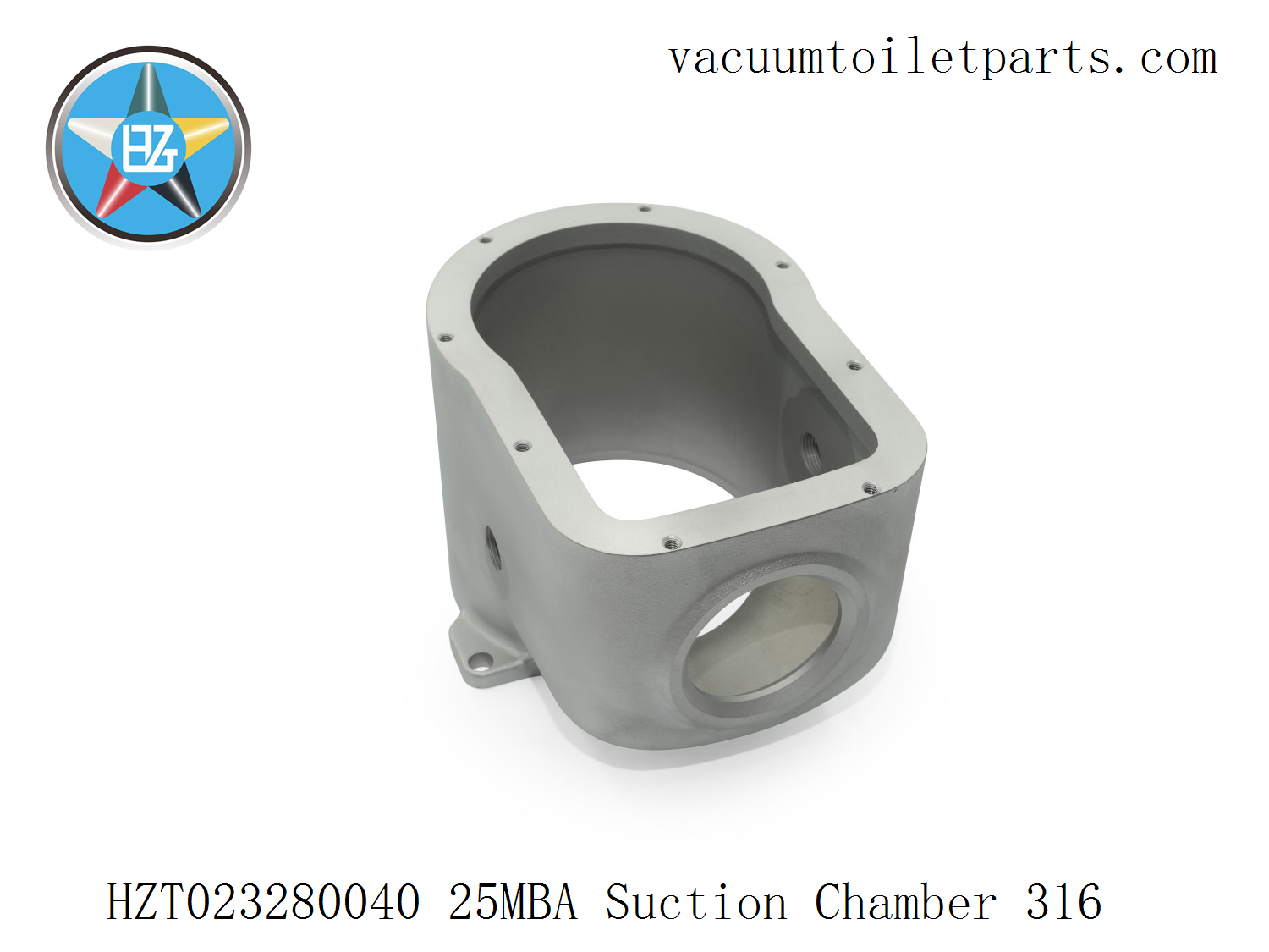 HZT023280040 suction chamber for HZT25MBA marine vacuum discharge pump