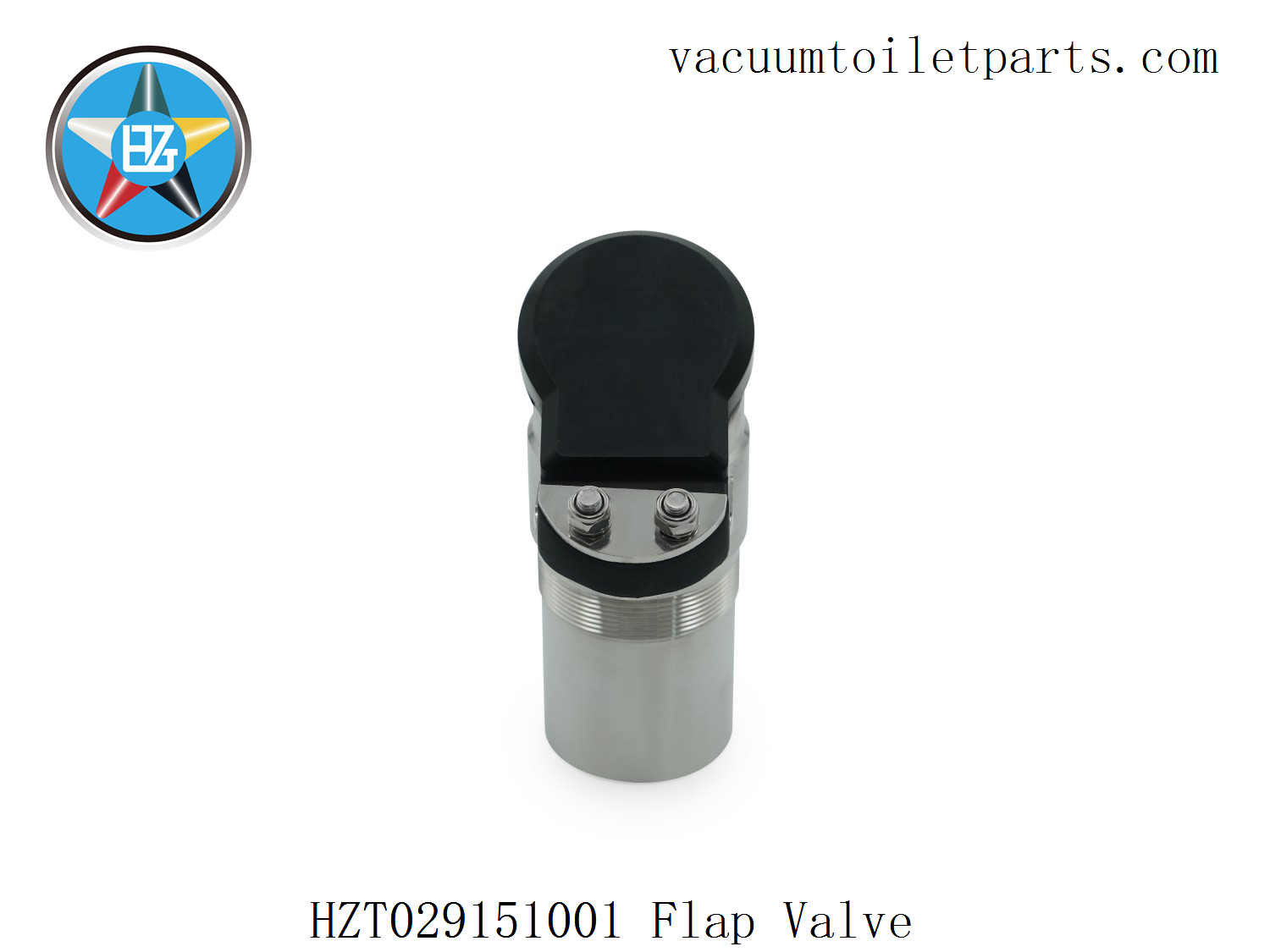 Bottom view of HZT029151001 flap valve base with machined sealing plane and drain relief