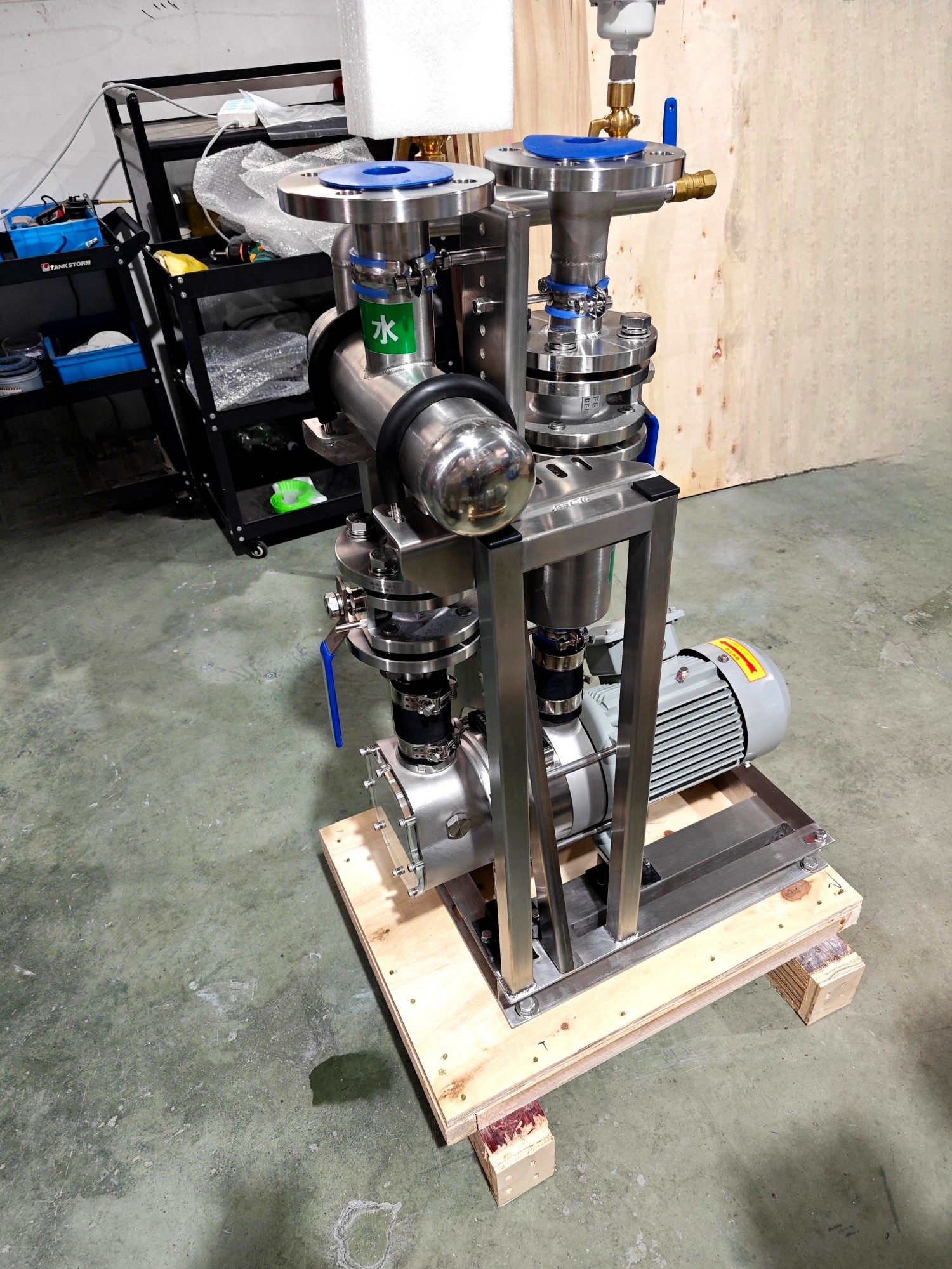 HZT15MBD Valve Assembly Detail – Single Pump Vacuum Station