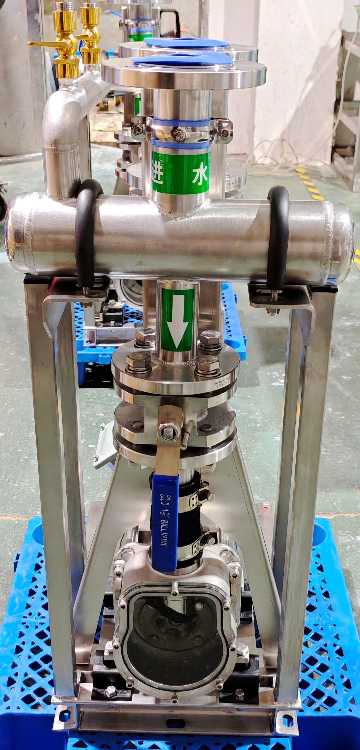 HZT15MBD Vacuum Station Rear View