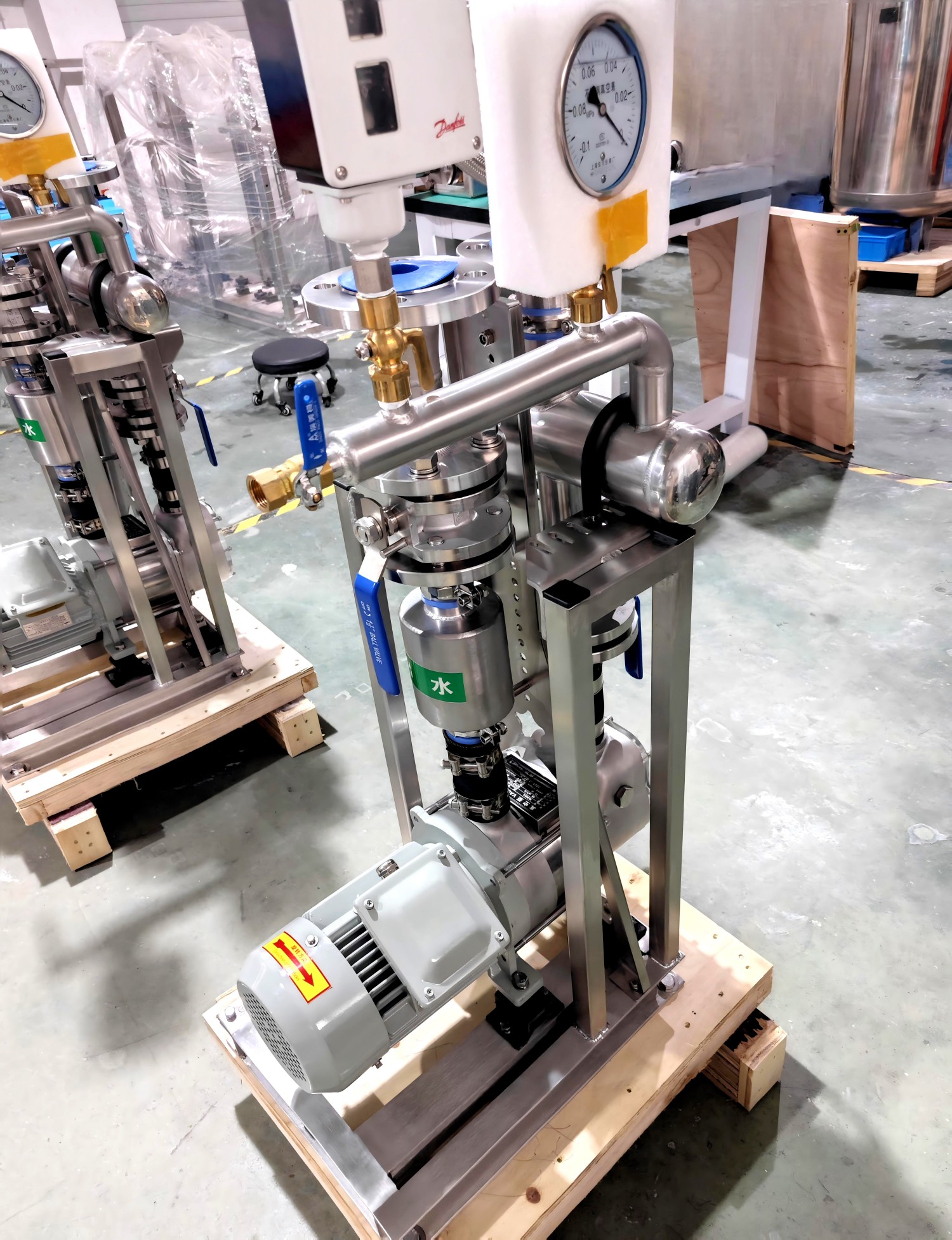 HZT15MBD Vacuum Station Top View